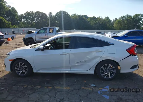 2016 Honda Civic Ex из США, поврежденный, VIN 19XFC2F72GE033844
